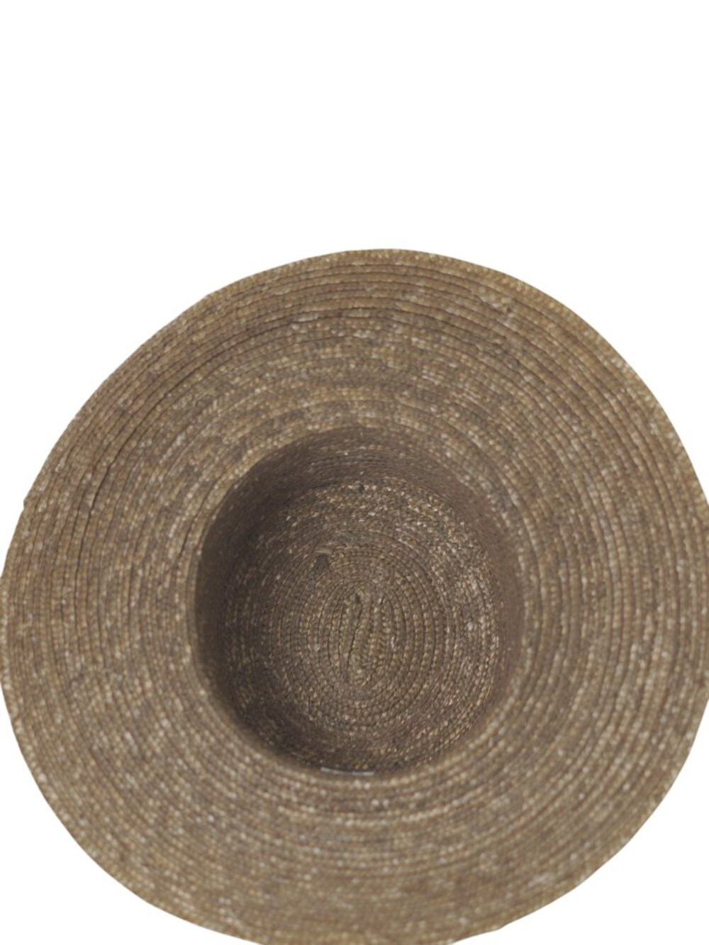Vintage Straw Hat Wide Brim Floral Raffia Garden Party Derby Women 22 Inch - Picture 4 of 10
